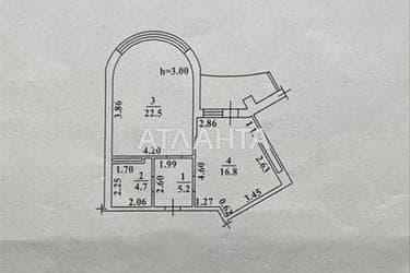 1-кімнатна квартира за адресою вул. Інглезі (площа 51 м²) - Atlanta.ua - фото 19