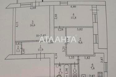 3-комнатная квартира по адресу ул. Балковская (площадь 67,2 м²) - Atlanta.ua - imageAlt 26