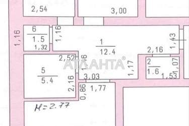 2-rooms apartment apartment by the address st. Odesskaya (area 82 m²) - Atlanta.ua - фото 11