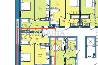 1-room apartment apartment by the address st. Vashingtona Dzh ul (area 42 m²) - Atlanta.ua - фото 30