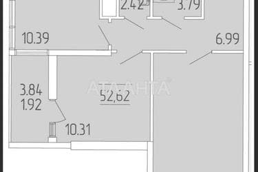 2-комнатная квартира по адресу ул. Краснова (площадь 53 м²) - Atlanta.ua - imageAlt 24