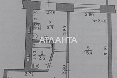 1-кімнатна квартира за адресою вул. Праці (площа 37 м²) - Atlanta.ua - фото 15