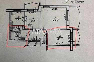 3-комнатная квартира по адресу ул. Крымская (площадь 71,9 м²) - Atlanta.ua - фото 44