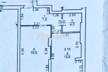 1-комнатная квартира по адресу ул. Роксоляни (площадь 43 м²) - Atlanta.ua - imageAlt 12