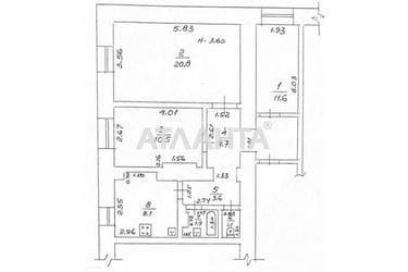 3-кімнатна квартира за адресою Фонтанська дор. (площа 62,3 м²) - Atlanta.ua - imageAlt 34