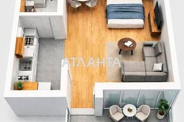 1-комнатная квартира по адресу ул. Европейская (площадь 38,4 м²) - Atlanta.ua - фото 22