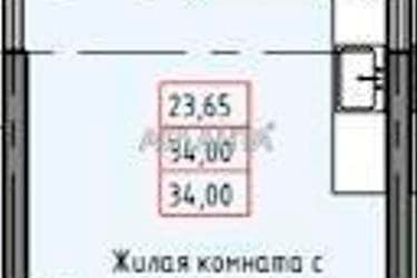 1-кімнатна квартира за адресою вул. Розкидайлівська (площа 34,5 м²) - Atlanta.ua - imageAlt 16