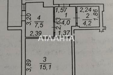 1-кімнатна квартира за адресою вул. Європейська (площа 32 м²) - Atlanta.ua - фото 20