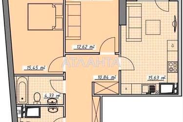 2-rooms apartment apartment by the address st. Kurortnyy per (area 63,5 m²) - Atlanta.ua - photo 34