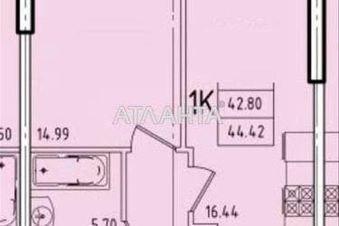 1-комнатная квартира по адресу ул. Генуэзская (площадь 44,3 м²) - Atlanta.ua - imageAlt 14