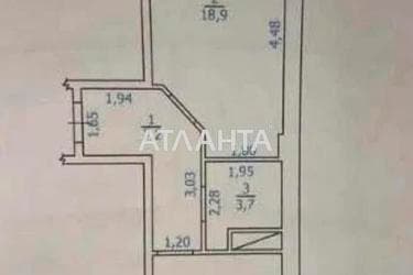 1-room apartment apartment by the address st. Balkovskaya Frunze (area 41 m²) - Atlanta.ua - imageAlt 15