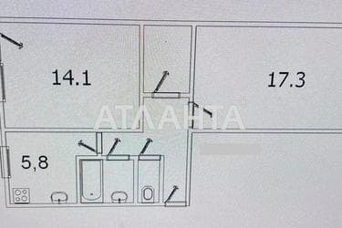 2-кімнатна квартира за адресою вул. Малиновського марш. (площа 47 м²) - Atlanta.ua - фото 16