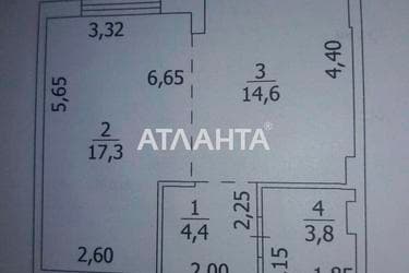 1-кімнатна квартира за адресою Небесної сотні пр. (площа 43 м²) - Atlanta.ua - фото 12