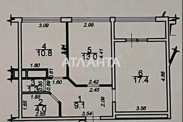 2-комнатная квартира по адресу ул. Бассейная (площадь 60 м²) - Atlanta.ua - imageAlt 22