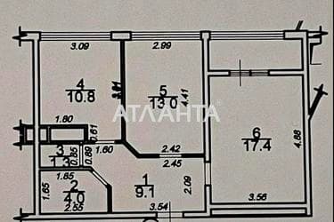 2-rooms apartment apartment by the address st. Basseynaya (area 60 m²) - Atlanta.ua - фото 22