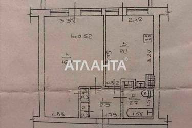 1-кімнатна квартира за адресою вул. Петрова ген. (площа 38 м²) - Atlanta.ua - фото 28