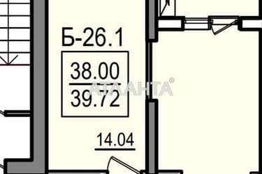 1-кімнатна квартира за адресою вул. Дача Ковалевського (площа 39,7 м²) - Atlanta.ua - фото 7