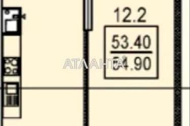 1-кімнатна квартира за адресою вул. Дача Ковалевського (площа 54,9 м²) - Atlanta.ua - фото 6