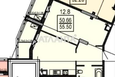 1-кімнатна квартира за адресою вул. Дача Ковалевського (площа 55,6 м²) - Atlanta.ua - фото 7