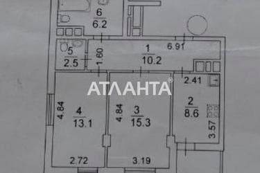 2-комнатная квартира по адресу ул. Богатырская (площадь 57 м²) - Atlanta.ua - imageAlt 26