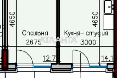 1-кімнатна квартира за адресою вул. Донського Дмитра (площа 38,4 м²) - Atlanta.ua - фото 19