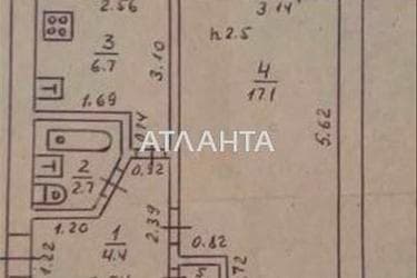 1-room apartment apartment by the address st. Itskhaka Rabina (area 32,6 m²) - Atlanta.ua - imageAlt 42