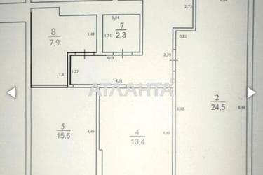 2-комнатная квартира по адресу Княгини Ольги ул. (площадь 79 м²) - Atlanta.ua - фото 48