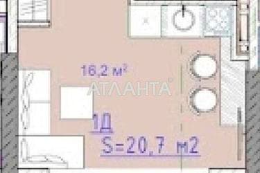 1-комнатная квартира по адресу ул. Вильямса ак. (площадь 20,7 м²) - Atlanta.ua - фото 12