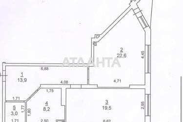 1-комнатная квартира по адресу ул. Аркадийское плато (площадь 68,1 м²) - Atlanta.ua - фото 26