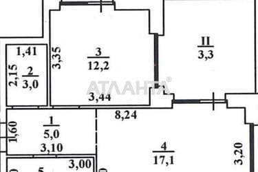 1-room apartment apartment by the address st. Dachnaya (area 46,6 m²) - Atlanta.ua - фото 17