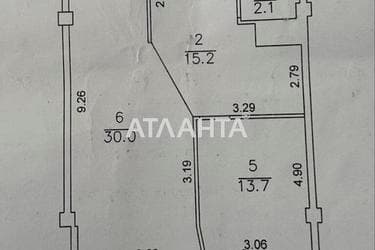 2-rooms apartment apartment by the address st. Arkadiyskoe plato Gagarinskoe plato (area 75 m²) - Atlanta.ua - фото 23