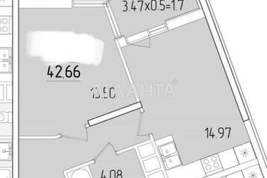 1-room apartment apartment by the address st. Krasnova (area 42,5 m²) - Atlanta.ua - photo 27