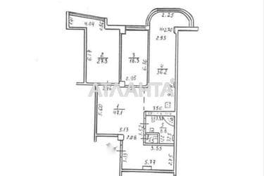 3-комнатная квартира по адресу Обсерваторный пер. (площадь 139,2 м²) - Atlanta.ua - imageAlt 48