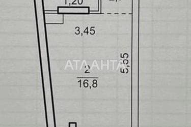 1-комнатная квартира по адресу Ковалевского сп. (площадь 28 м²) - Atlanta.ua - фото 37
