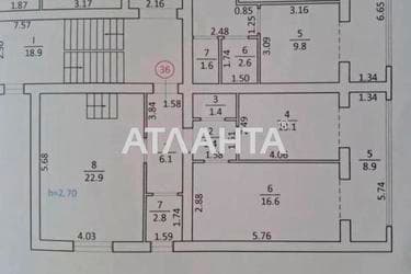 2-кімнатна квартира за адресою вул. Кільцева (площа 71,2 м²) - Atlanta.ua - фото 9