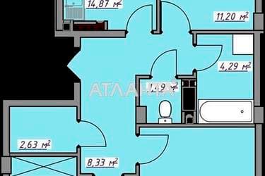 3-комнатная квартира по адресу ул. Массив 10 (площадь 77,6 м²) - Atlanta.ua - фото 18
