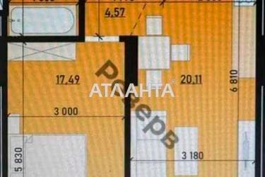 1-комнатная квартира по адресу ул. Кольцевая (площадь 50,6 м²) - Atlanta.ua - фото 11