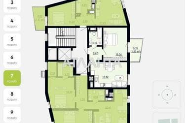 2-комнатная квартира по адресу ул. Щурата В. Ул (площадь 71,3 м²) - Atlanta.ua - imageAlt 28