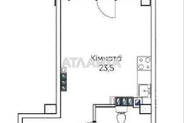 1-комнатная квартира по адресу ул. Паустовского (площадь 31,5 м²) - Atlanta.ua - imageAlt 10