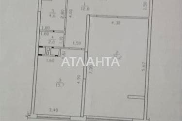 2-комнатная квартира по адресу ул. Литературная (площадь 66,3 м²) - Atlanta.ua - фото 28