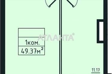 1-комнатная квартира по адресу ул. Дача Ковалевского (площадь 49,5 м²) - Atlanta.ua - imageAlt 7