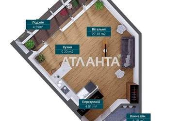 1-комнатная квартира по адресу Французский бул. (площадь 53,4 м²) - Atlanta.ua - фото 20