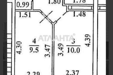 1-room apartment apartment by the address st. Donskaya (area 33,4 m²) - Atlanta.ua - фото 26