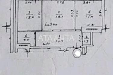 2-комнатная квартира по адресу Фонтанская дор. (площадь 76,3 м²) - Atlanta.ua - фото 17