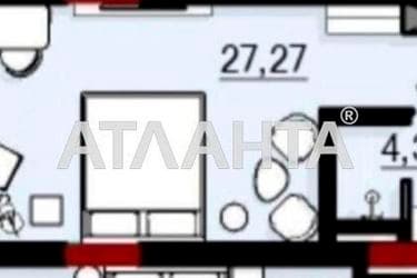 1-кімнатна квартира за адресою вул. Аркадійська Алея (площа 32 м²) - Atlanta.ua - фото 14