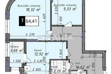 2-комнатная квартира по адресу ул. Промышленная (площадь 65,7 м²) - Atlanta.ua - imageAlt 12