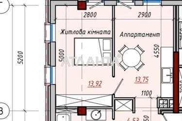 1-кімнатна квартира за адресою вул. Дачна (площа 38,9 м²) - Atlanta.ua - imageAlt 22