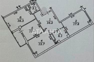 3-комнатная квартира по адресу ул. Марсельская (площадь 91 м²) - Atlanta.ua - imageAlt 36