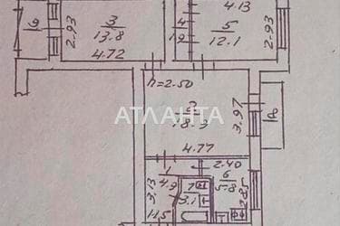 3-комнатная квартира по адресу Добровольского пр. (площадь 63 м²) - Atlanta.ua - фото 27