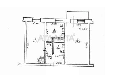 2-rooms apartment apartment by the address st. Malinovskogo marsh (area 45,4 m²) - Atlanta.ua - фото 44